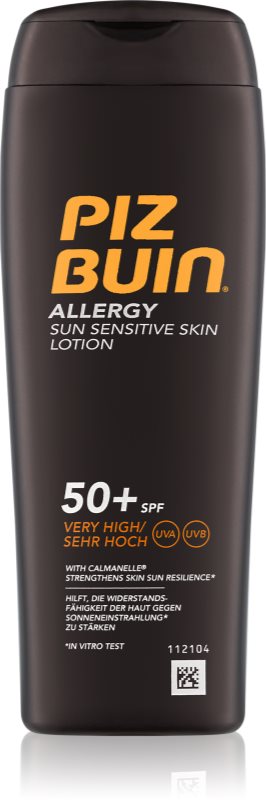 Piz Buin Allergy mlieko na opaľovanie SPF 50+