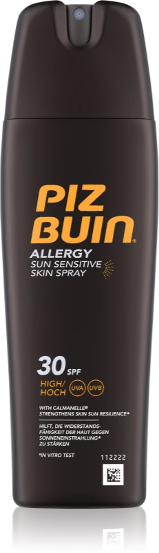 Piz Buin Allergy спрей для засмаги SPF 30