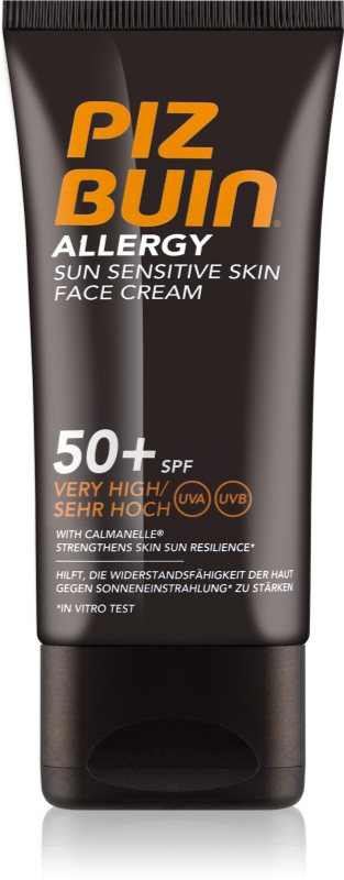 Piz Buin Allergy Face Sun Cream SPF 50+