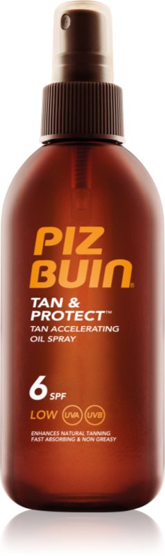 Piz Buin Tan & Protect zaščitno olje za pospešitev porjavelosti SPF 6