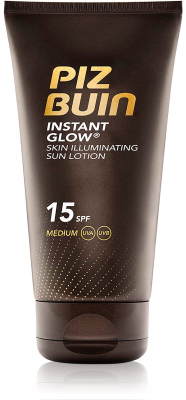 Piz Buin Instant Glow verhelderende zonnebrandcrème SPF 15