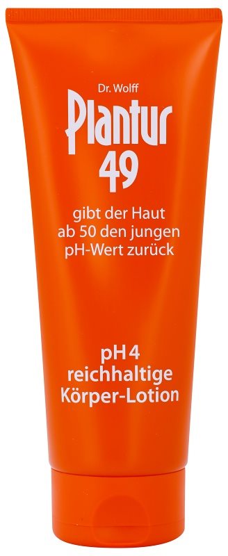 Plantur 49 Odżywczy balsam do ciała na odmłodzenie skóry pH 4