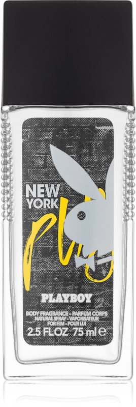 Playboy New York Deo mit Zerstäuber für Herren 75 ml