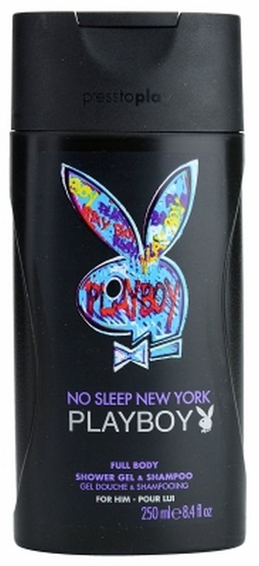 Playboy No Sleep New York Duschgel für Herren 250 ml