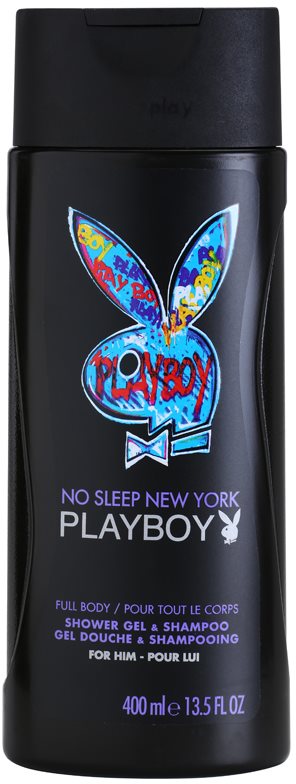 Playboy No Sleep New York gel de dus pentru barbati 400 ml