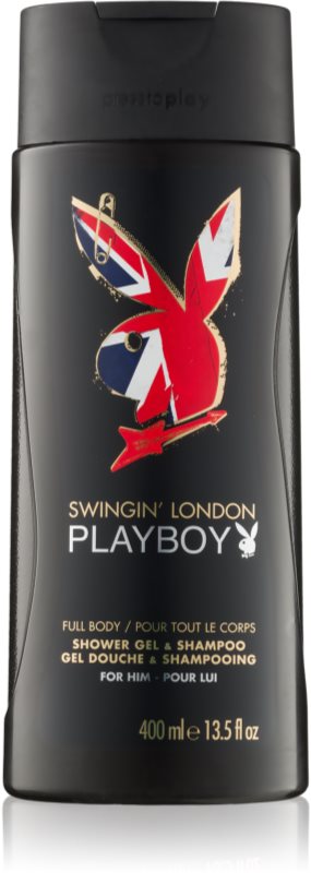 Playboy London tusfürdő férfiaknak 400 ml