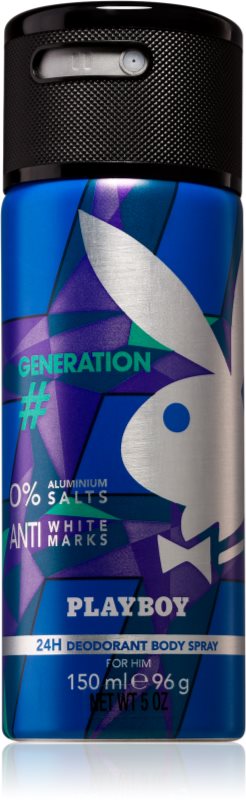 Playboy Generation dezodor férfiaknak 150 ml