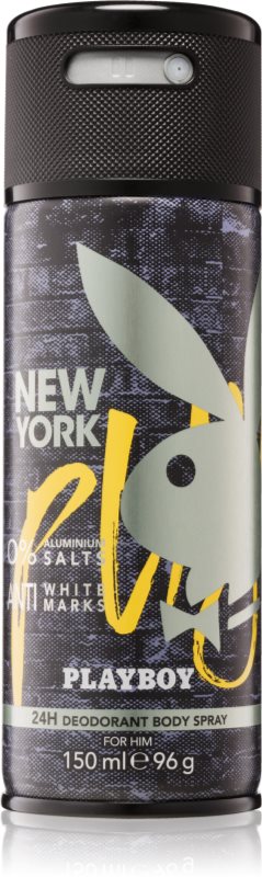 Playboy New York Deo Spray for Men 150 ml