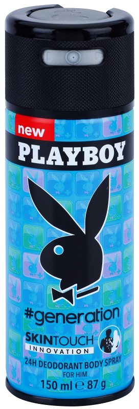 Playboy Generation Skin Touch dezodor férfiaknak 150 ml
