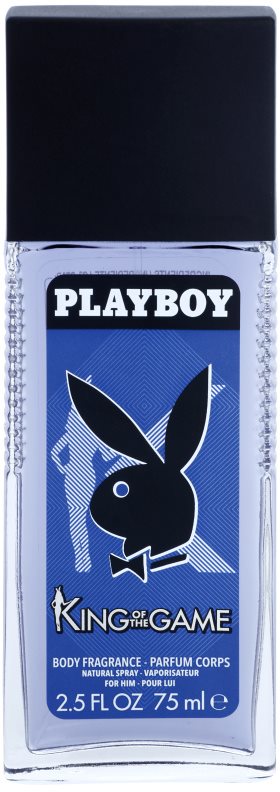 Playboy King Of The Game deodorant s rozprašovačom pre mužov 75 ml