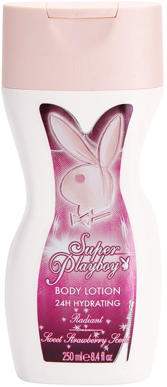 Playboy Super Playboy for Her lapte de corp pentru femei 250 ml