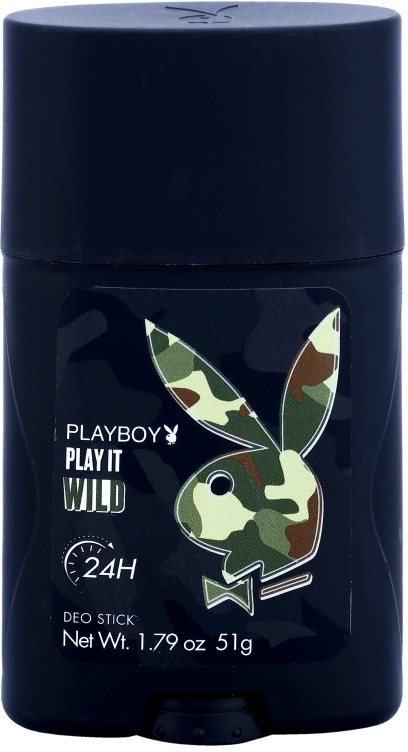 Playboy Play it Wild Deodorant Stick for Men 51 g