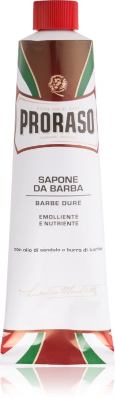 Proraso Red borotvaszappan erős szakállra tubusban