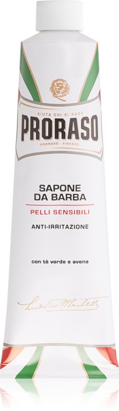 Proraso White milo za britje za občutljivo kožo v tubici