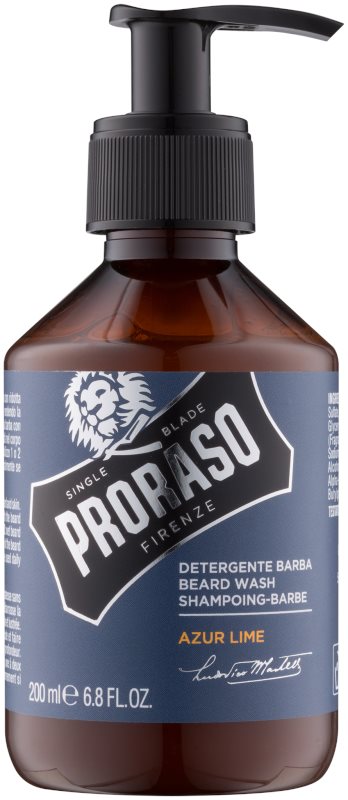 Proraso Azur Lime champô para a barba