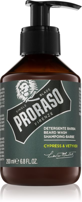 Proraso Cypress & Vetyver šampon na vousy