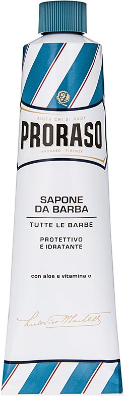 Proraso Blue mýdlo na holení s hydratačním účinkem