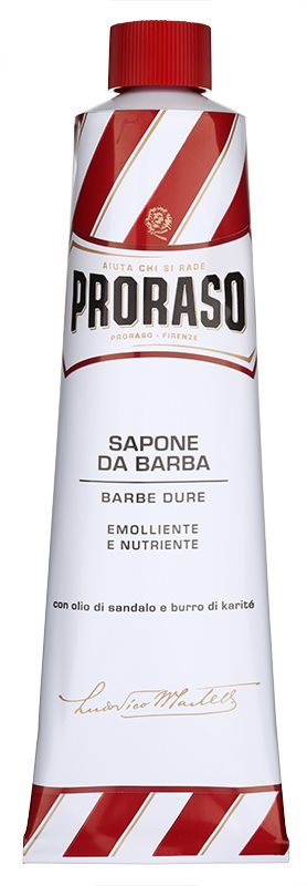 Proraso Red borotvaszappan erős szakállra tubusban