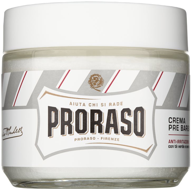 Proraso White borotválkozás előtti krém az érzékeny arcbőrre
