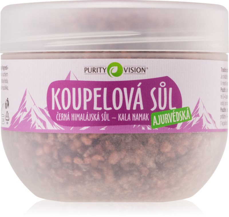 Purity Vision Kala Namak Ajurvédská koupelová sůl