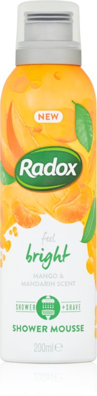 Radox Feel Bright negovalna pena za prhanje