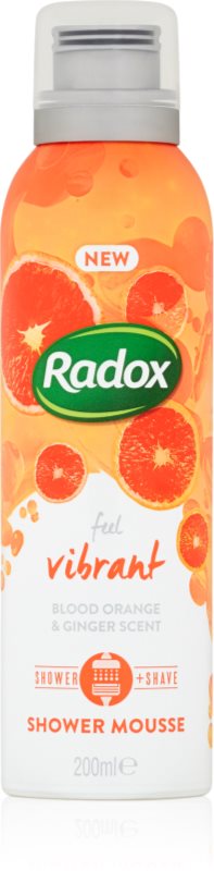 Radox Feel Vibrant negovalna pena za prhanje