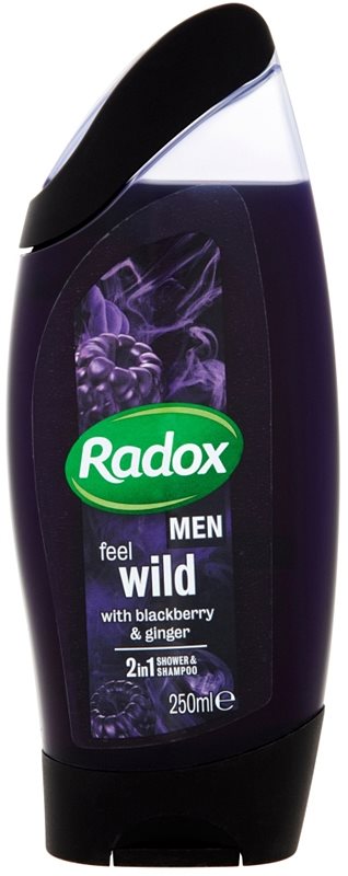 Radox Men Feel Wild гель для душу та шампунь 2 в 1