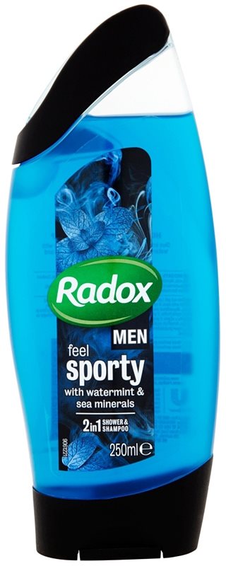 Radox Men Feel Sporty sprchový gel a šampon 2 v 1