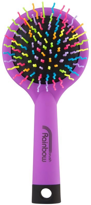 Rainbow Brush Large kartáč na vlasy se zrcátkem