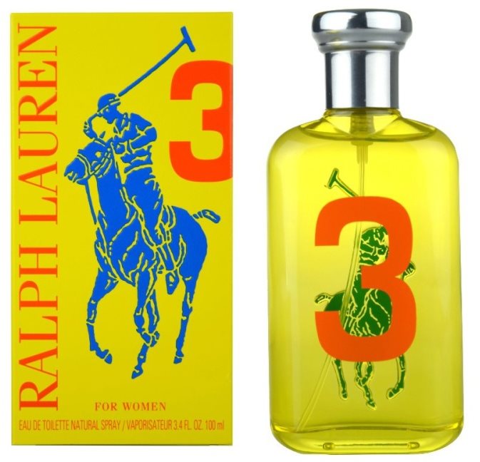 Ralph Lauren The Big Pony Woman 3 Yellow тоалетна вода за жени 100 мл.