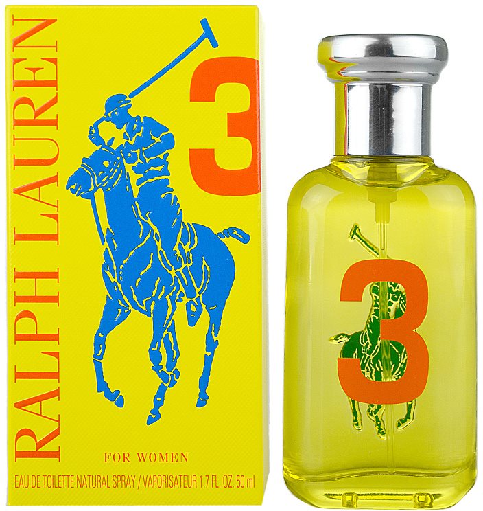 Ralph Lauren The Big Pony 3 Yellow eau de toilette nőknek 50 ml