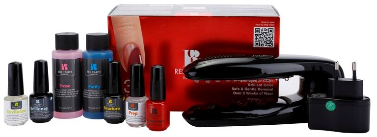 Red Carpet Gel Polish Starter Kit set cosmetice II.