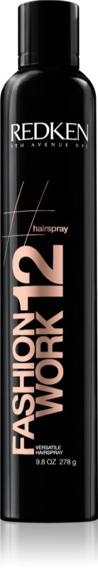 Redken Hairspray Fashion Work 12 spray do włosów farbowanych