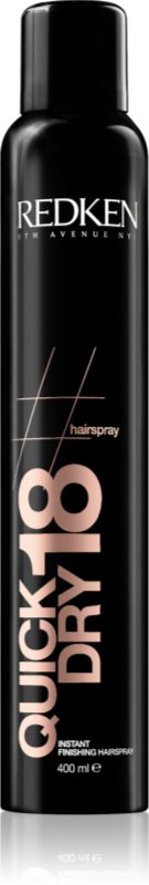 Redken Quick Dry hitro sušeče pršilo za končno oblikovanje ultra močna fiksacija