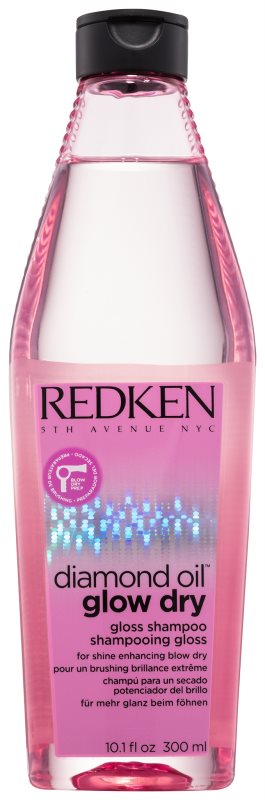 Redken Diamond Oil Glow Dry żelowy szampon do włosów matowych
