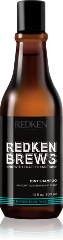 Redken Brews Invigorating Mint Shampoo for Hair and Scalp
