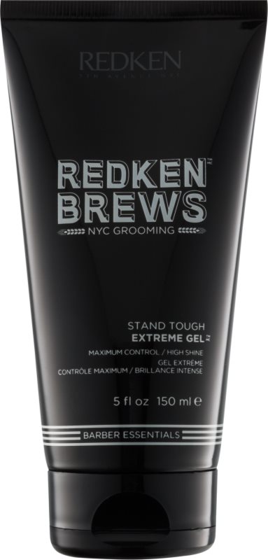 Redken Brews Extra starkes Gel für stabile, glänzende Frisuren