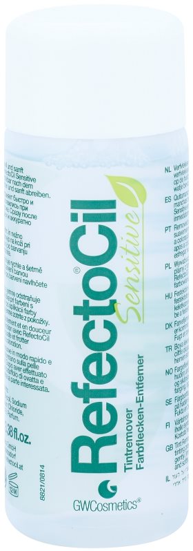 RefectoCil Sensitive removedor do excesso de coloração de sobrancelhas