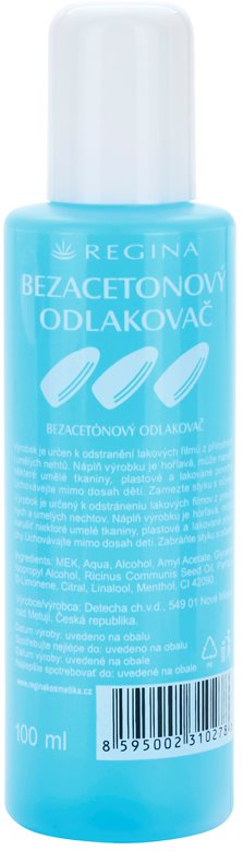 Regina Nails dizolvant pentru oja fara acetona