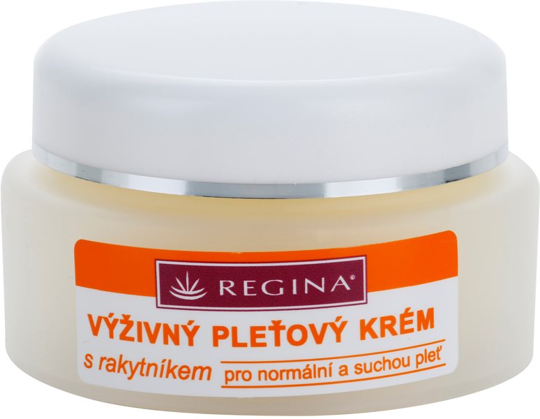 Regina Sea Buckthorn Nourishing Cream For Normal And Dry Skin