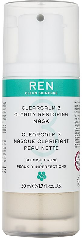 REN ClearCalm 3 maseczka rozjaśniająca do skóry z problemami