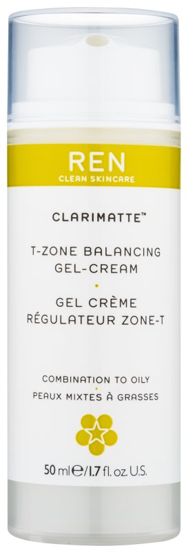 REN Clarimatte™ lekki, żelowy krem nawilżający matujące