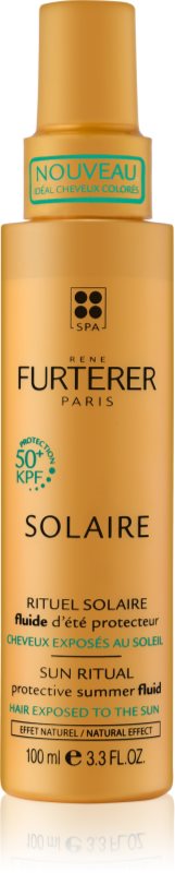 Rene Furterer Solaire zaščitni fluid za lase izpostavljene soncu, morski in klorirani vodi