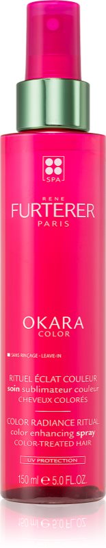 Rene Furterer Okara Color öblítést nem igénylő spray kondicionáló festett hajra
