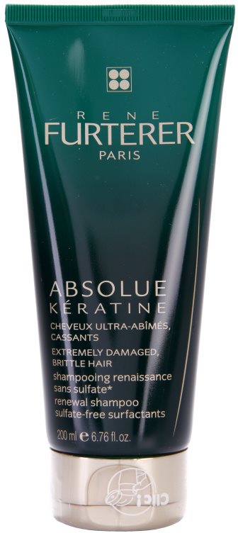 Rene Furterer Absolue Kératine champô renovador para cabelo extremamente danificado