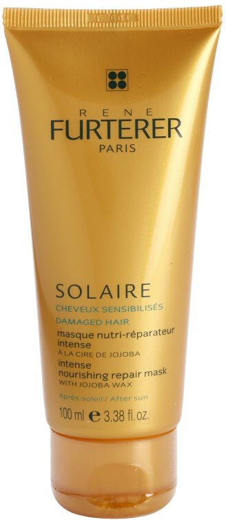 Rene Furterer Solaire Intensief Voedende Masker voor beschadigd Haar door Chloor, Zon en Zoutwater