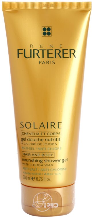 Rene Furterer Solaire gel de ducha nutritivo para cabello y cuerpo