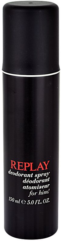 Replay for Him deodorant Spray para homens 150 ml