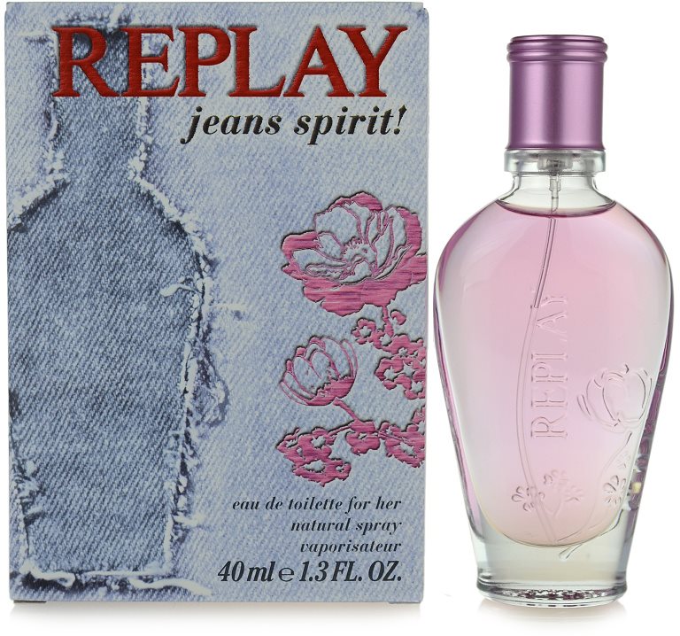 Replay Jeans Spirit! For Her woda toaletowa dla kobiet 40 ml