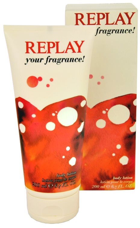 Replay Your Fragrance! For Her latte corpo per donna 200 ml